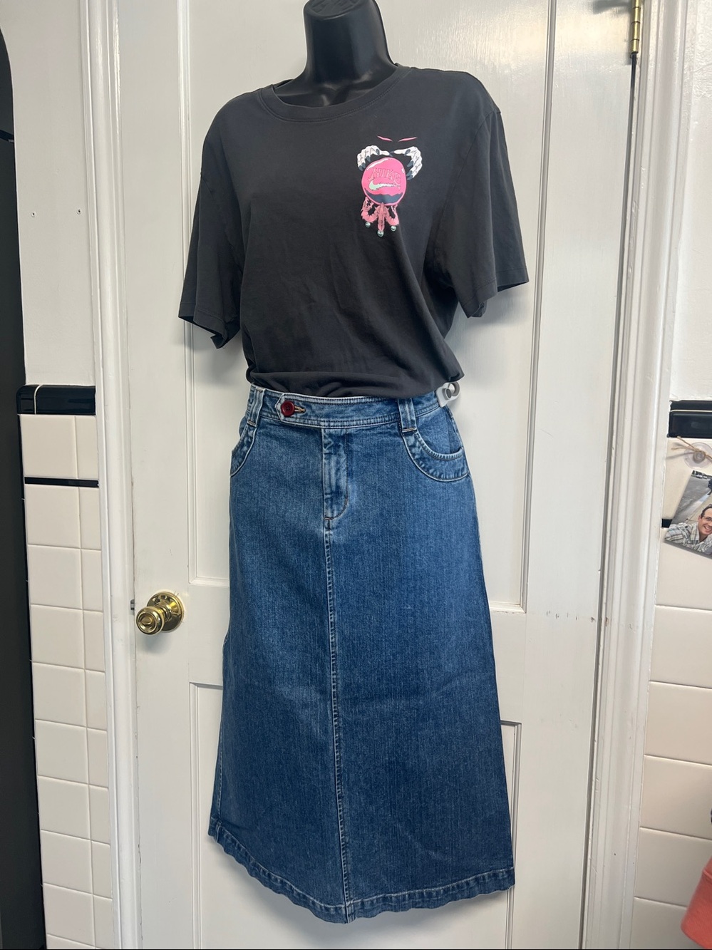 Sonoma Denim Skirt 100% cotton ladies 10P